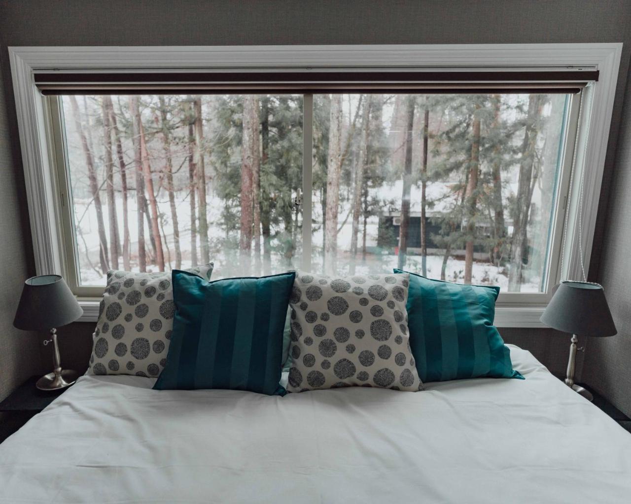 Ski-In, Ski-Out Hatsuyuki Apartments Hakuba Buitenkant foto